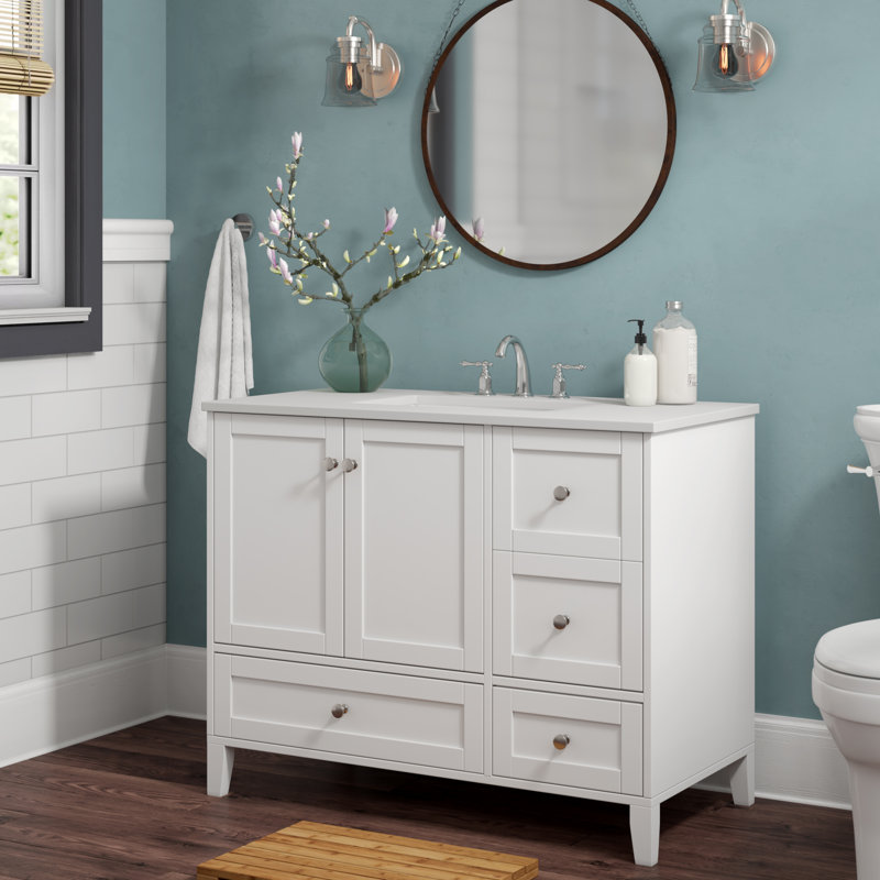 Beachcrest Home Araminta 42" Single Bathroom Vanity Set & Reviews Wayfair